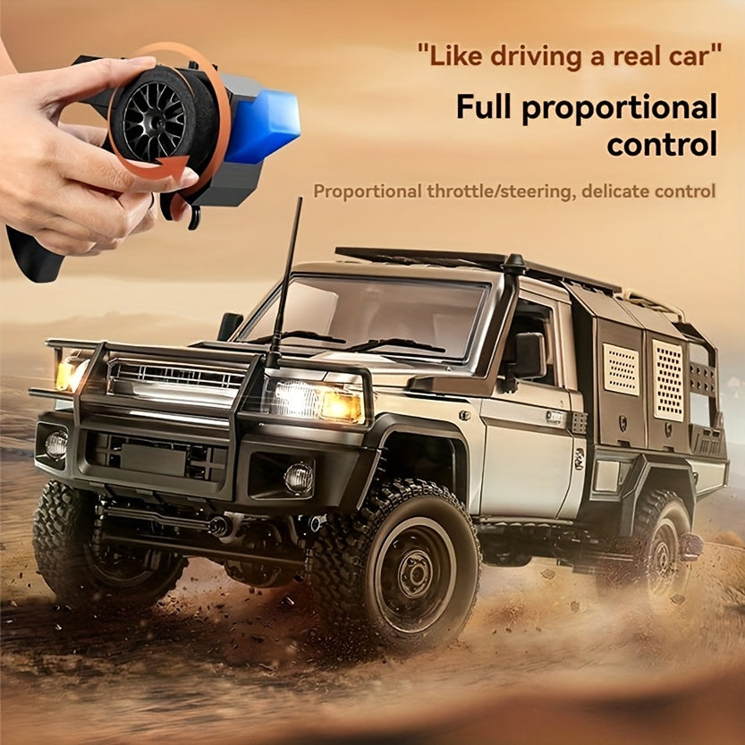 NNETM 1:12 4WD RC Pickup Truck MN82S Off-Road Climbing Car