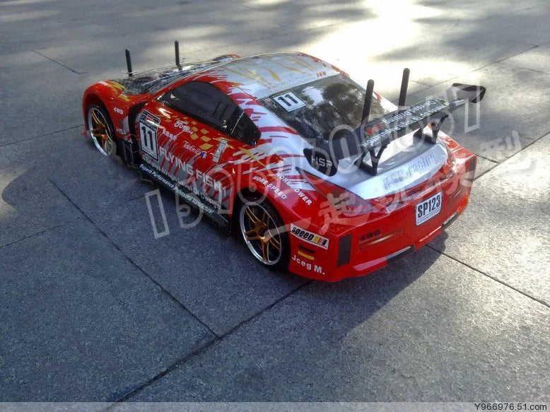 ERC123 1/10 Scale 4wd Drift Car Brushless Motor