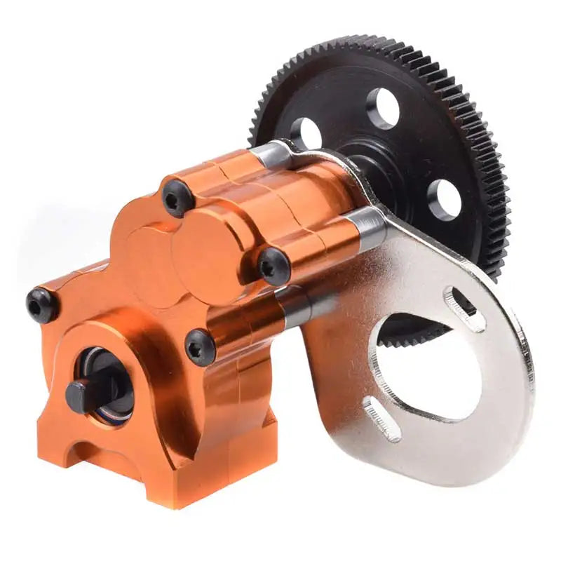 Metal GearBox Set With Gear For RC 1/10 Rock Crawler HSP 94180 18024 RGT EX86100 #18009#18027