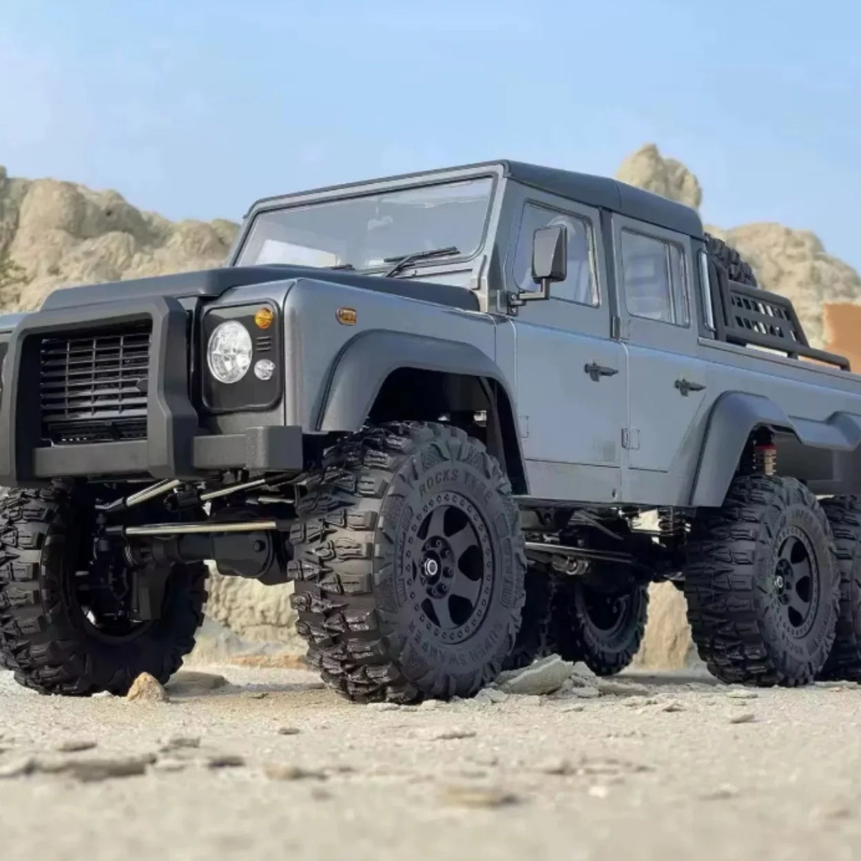 SJY-AX-X6 1/10 Scale Metal Rock Crawler - RTR