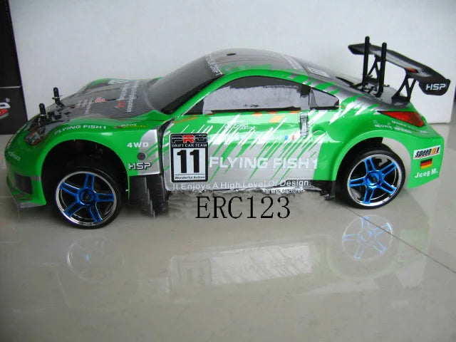 ERC123 1/10 Scale 4wd Drift Car Brushless Motor