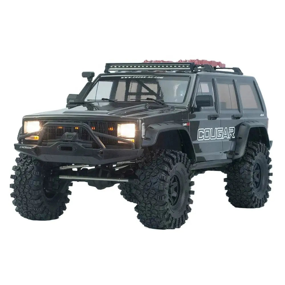 CROSSRC EMO X2 1/8 Scale Crawler Upgraded Big Lion 4WD Off-Road Truck Portal Axle Diff Lock 2-Speed RTR
