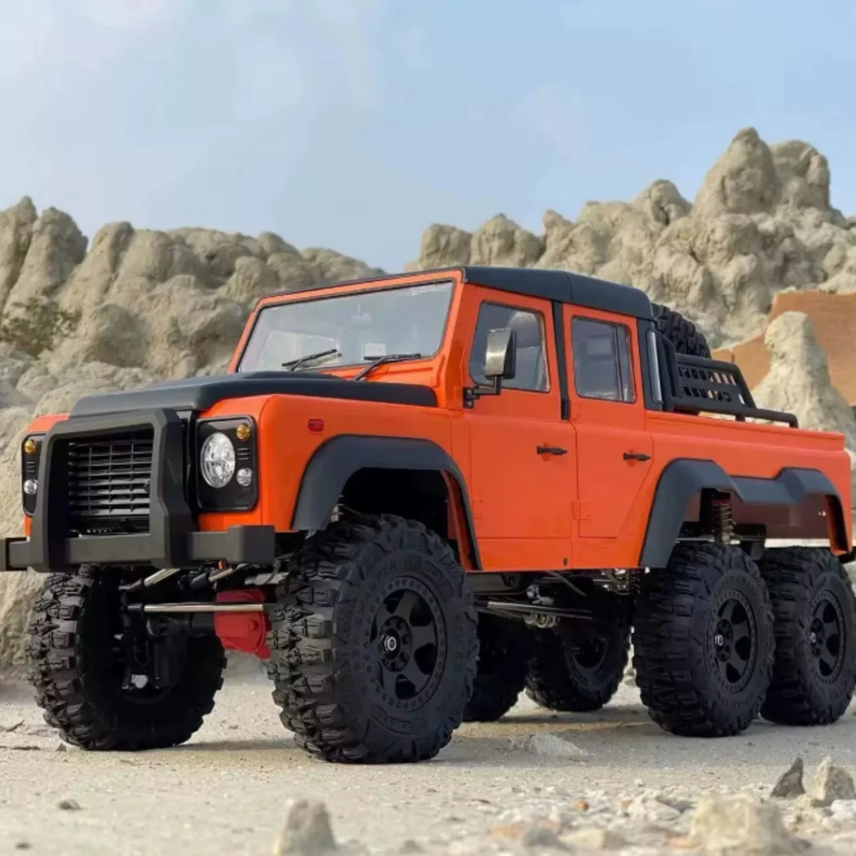 SJY-AX-X6 1/10 Scale Metal Rock Crawler - RTR