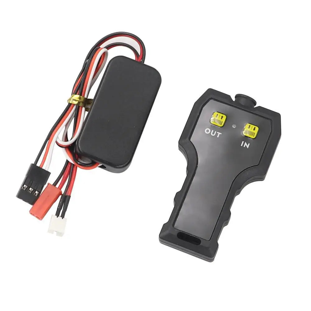 Metal Automatic Simulation Winch/Controller For 1/10 Rc Crawler