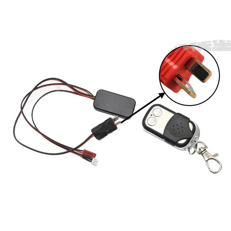 Metal Automatic Simulation Winch/Controller For 1/10 Rc Crawler