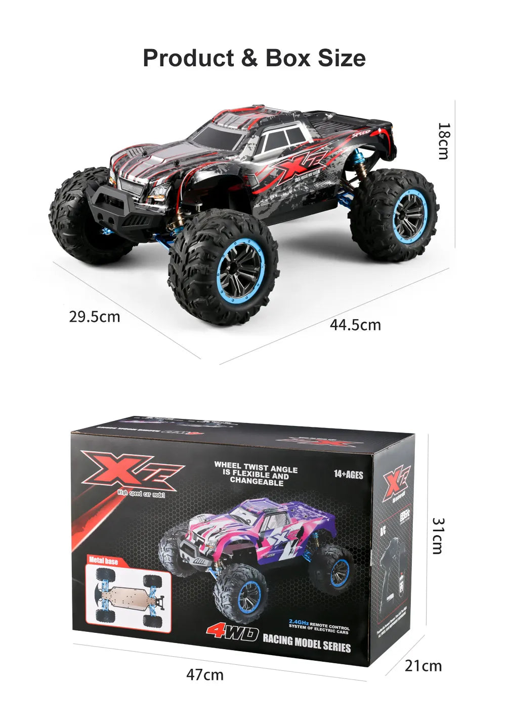 HOSHI XLF F22A 1/10 - 4WD Brushless Crawler RTR
