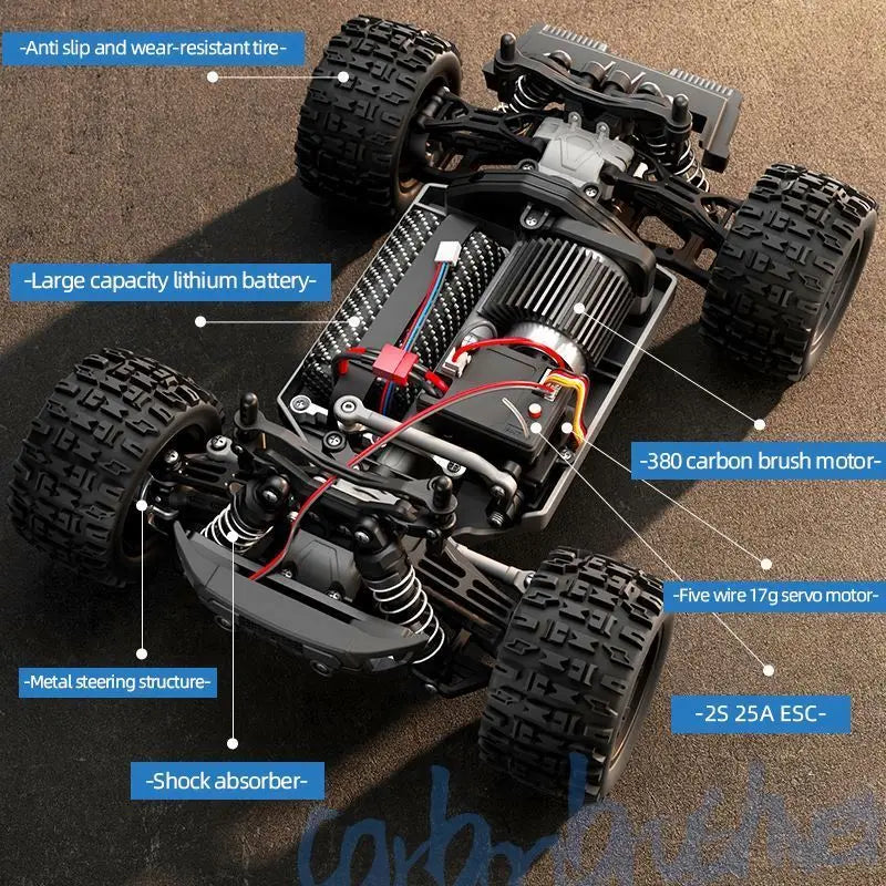 SCY 18102 RC Car 1/18 4WD Off Road Monster Truck