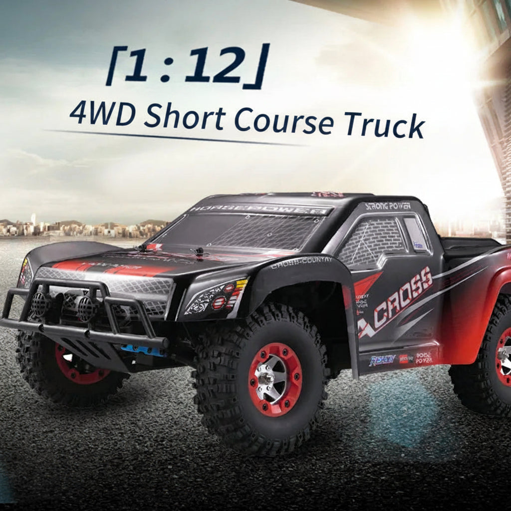 High-Speed 1:12 Off-Road Remote Control Truck - 4WD Drift Fun
