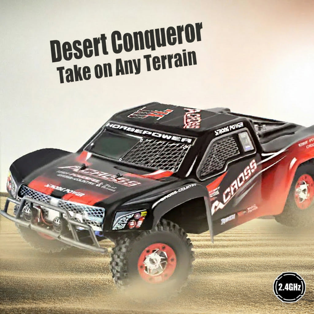 High-Speed 1:12 Off-Road Remote Control Truck - 4WD Drift Fun