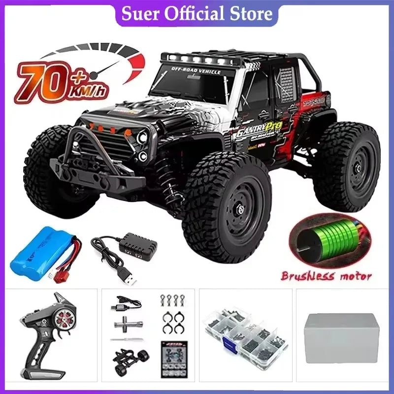 1:16 4WD LED Remote Control Off-Road Truck/Buggy/Basher - Brushed/Brushless Options 👇