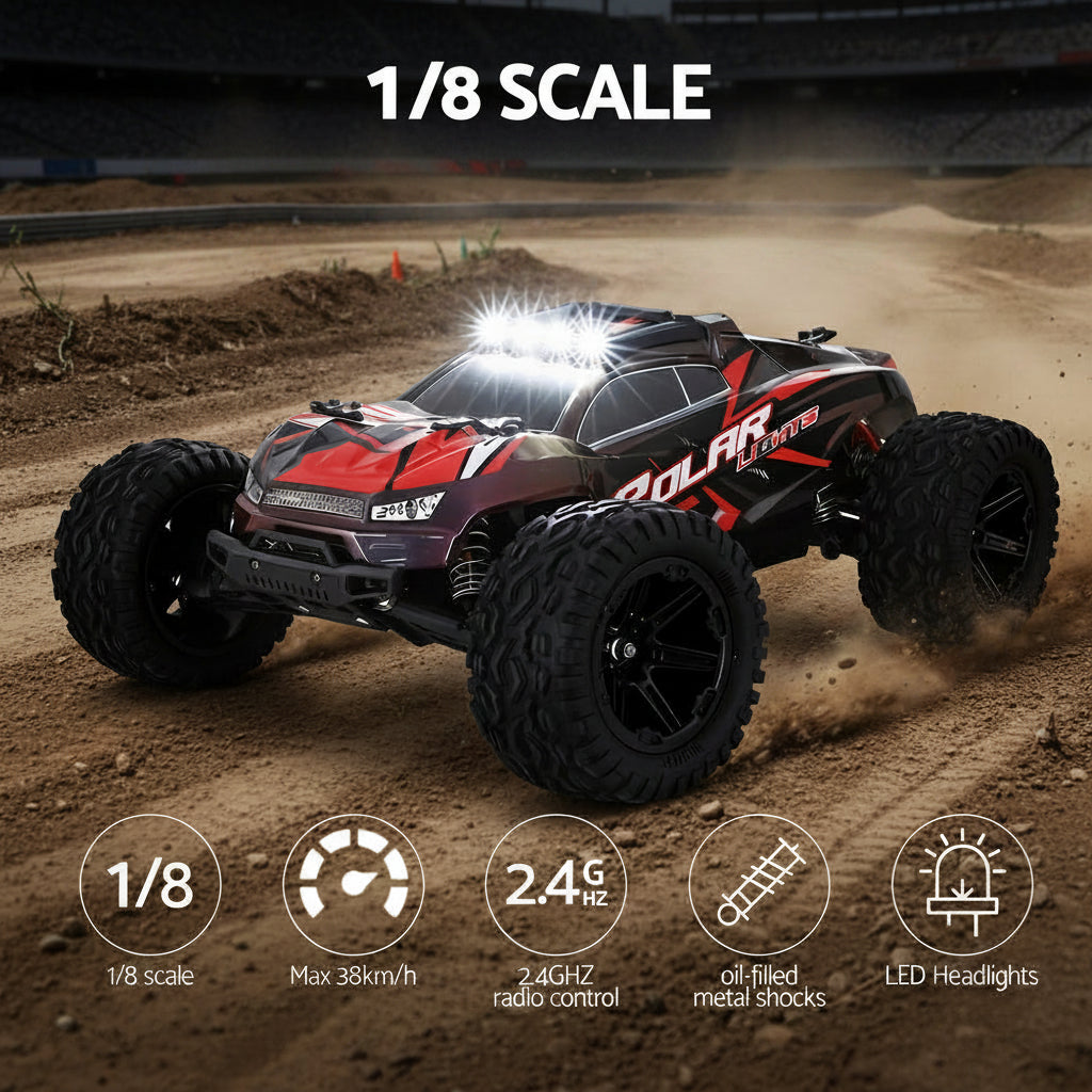 1/8th RC Off-Road Truck Made For Bashing!