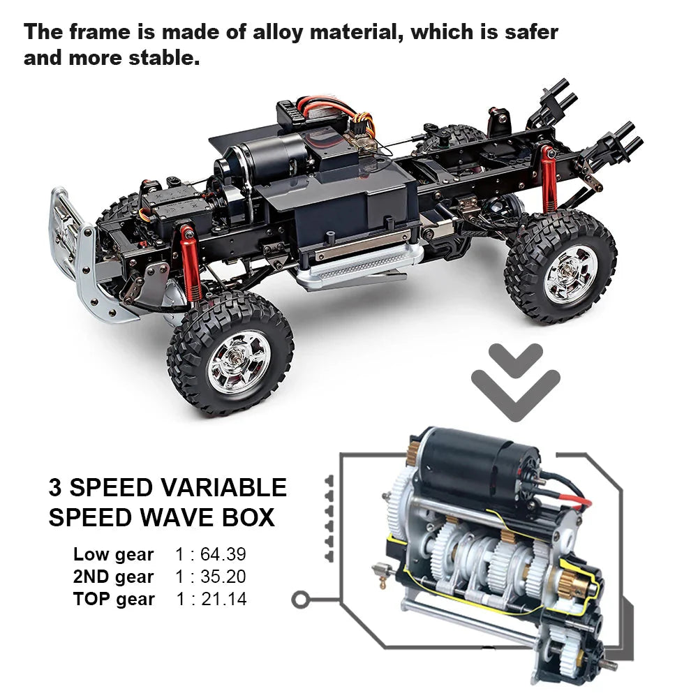 1/10 RC Rock Crawler 4x4