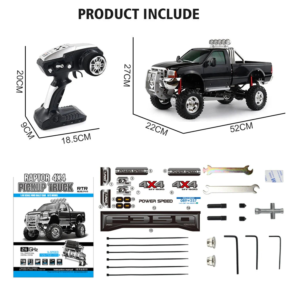 1/10 RC Rock Crawler 4x4