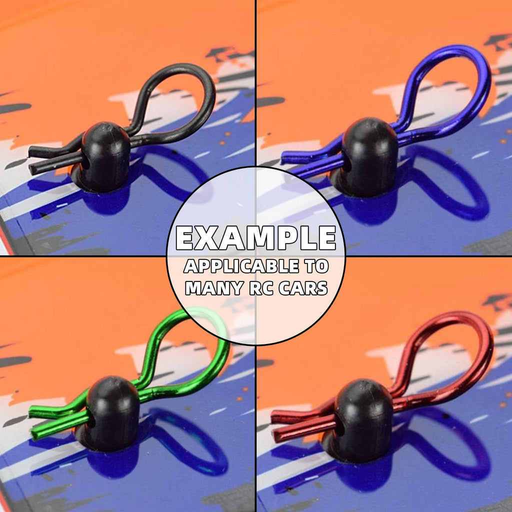RC Car Body Shell Clips 1/10, 1/12, 1/16