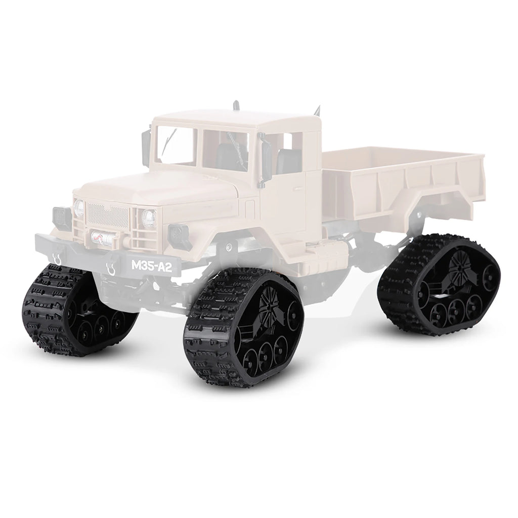 RC Upgrade Parts 4pcs RC Wheel & Tire 1/16 RC Truck Rubber + ABS RC Car