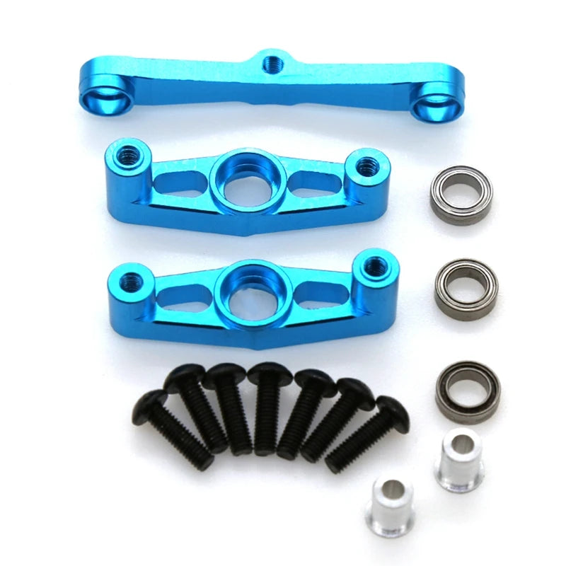 RC Part Metal Steering Assembly with Bearing for Tamiya TT02, TT-02, 1/10 RC Car