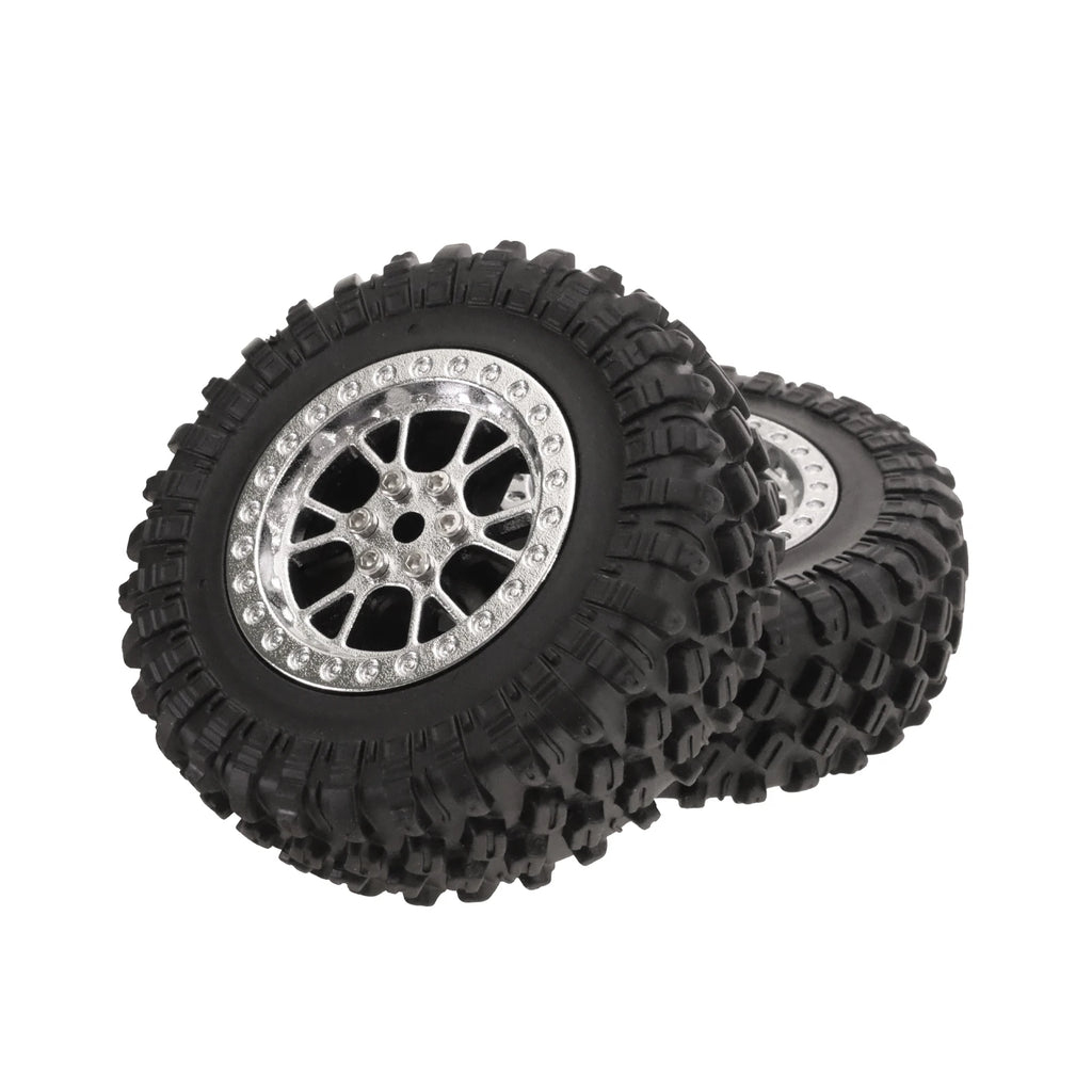 4 Pcs/Set RC Rubber Tyre 70mm 1/12 Tires Wheel Compatible for 1:12 RC Car Racing Car MN90 MN91 MN99 MN99S 1:16 WPL C14 C24 C54
