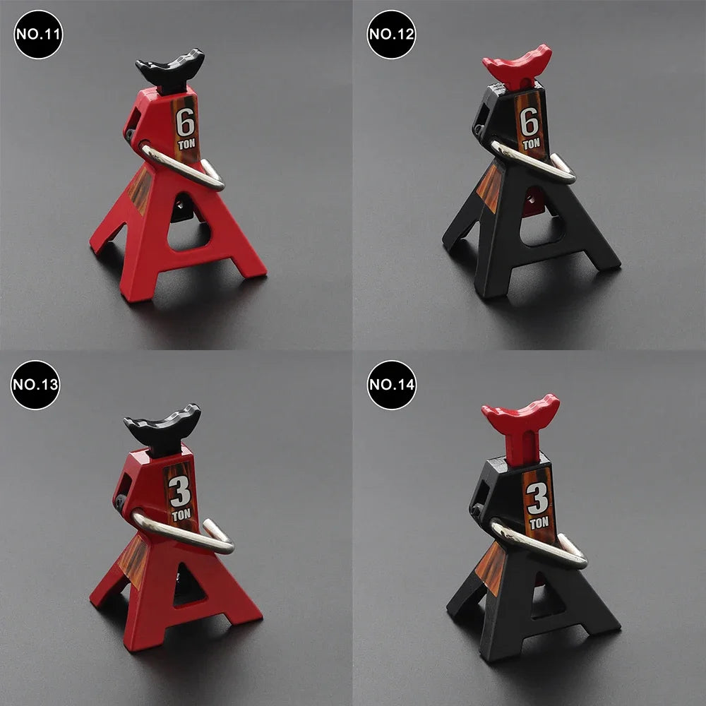 RC 1/10 Scale Decoration Garage Series Toys Jerry Can Bucket Shipping Case Ladder Metal Shovel Tool for RC Car TRX4 SCX10 WPL ZW