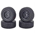 Tires for RC Car 1/14 1/16 RC Car Tires Wheel 4PCS 12mm Hex SCY 16101/2/3 MJX 16208/9 14209 JJRC Q130 C8805 HBX Wltoys Car Tires