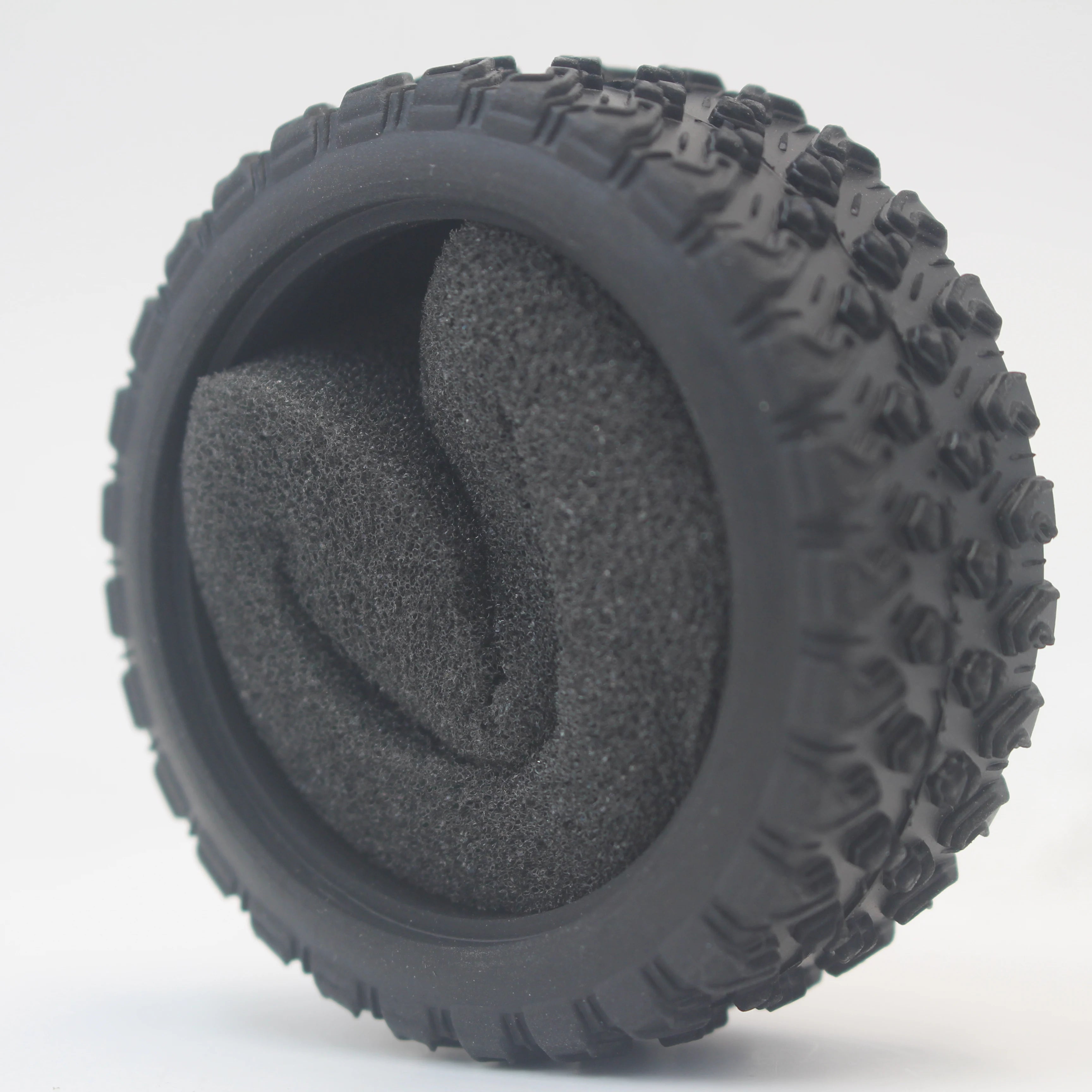 4pcs RC Model Car 1/10 Rubber Tires Tyre Rally Tire fits for 1:10 Touring Car 1/10 Tire 21104