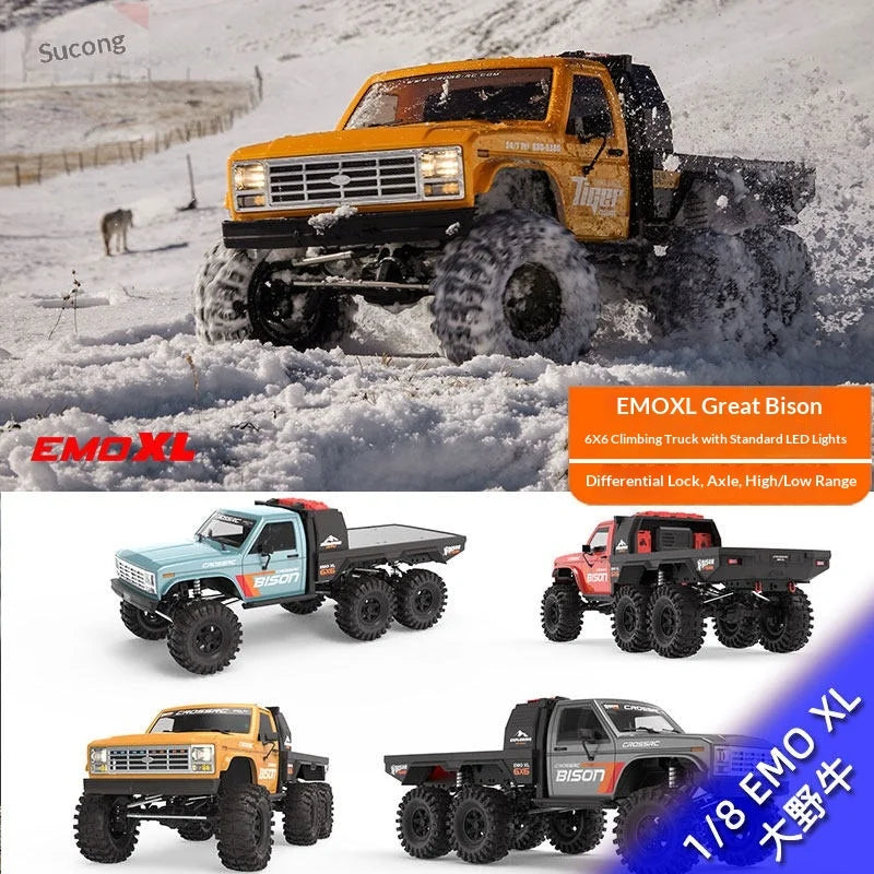 FMS Crorc Emo Xl Big Bison 1/8 6x6 Drive Rc