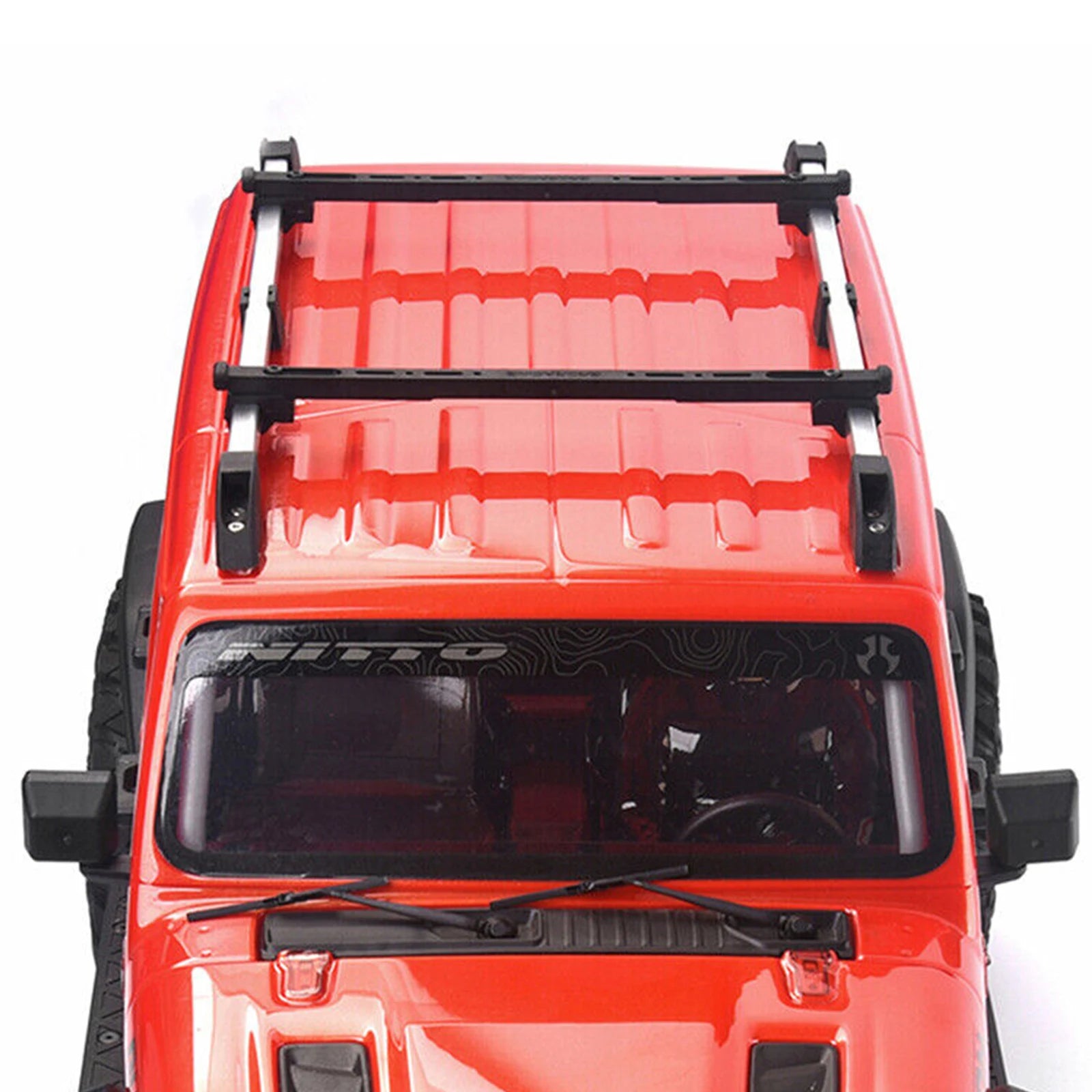 RC for simulating climbing car modification parts 1/10 roof luggage rack