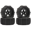 RC 90mm RC Monster Truck Tires Wheels 12mm Hex for 1/10 1/12 1/14 1/16 RC Crawler Traxxas 1/16 E-Revo HSP 94186 WLtoys 144001