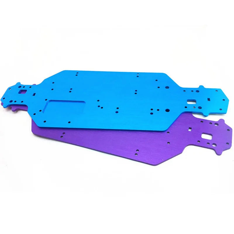 RC Car 04001 Aluminum Alloy Chassis For 1/10 HSP 94107 94170 94118 94111 RC Buggy, Monster, Truck or Custom Build