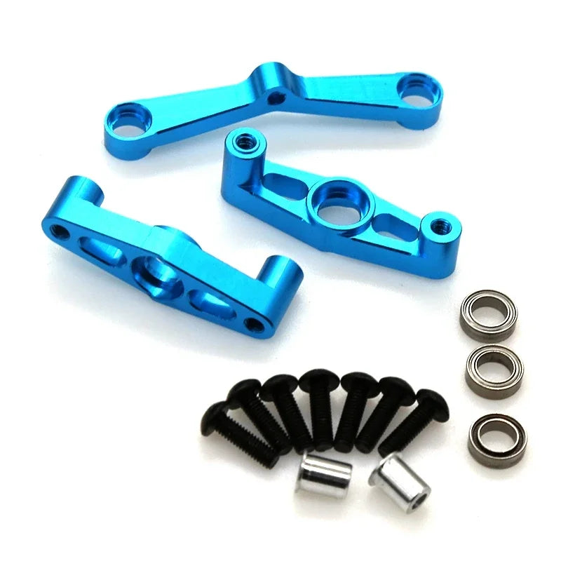 RC Part Metal Steering Assembly with Bearing for Tamiya TT02, TT-02, 1/10 RC Car