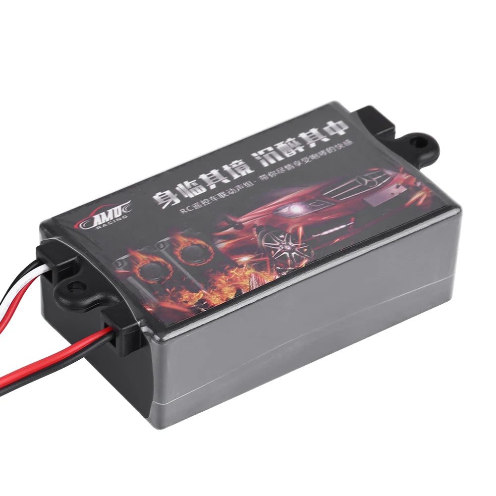 RC RC Engine Sound RC Car Engine Sound Simulated Module Set Simulator with Speaker for 1/10 Vehicle Cars Model RC Engine Sound
