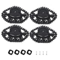 RC Upgrade Parts 4pcs RC Wheel & Tire 1/16 RC Truck Rubber + ABS RC Car