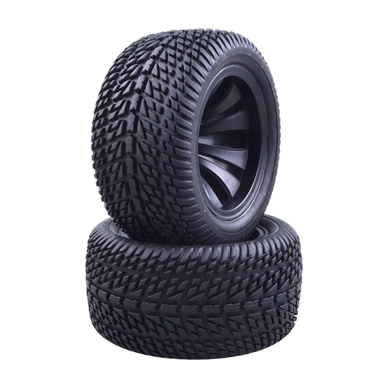 DIY wheel 1/12 Rubber Racing Car Tyre Tires & Plastic Hubs Wheel Rims for 1:12 RC Car Racing Car RC Spare Parts Wheel Tire