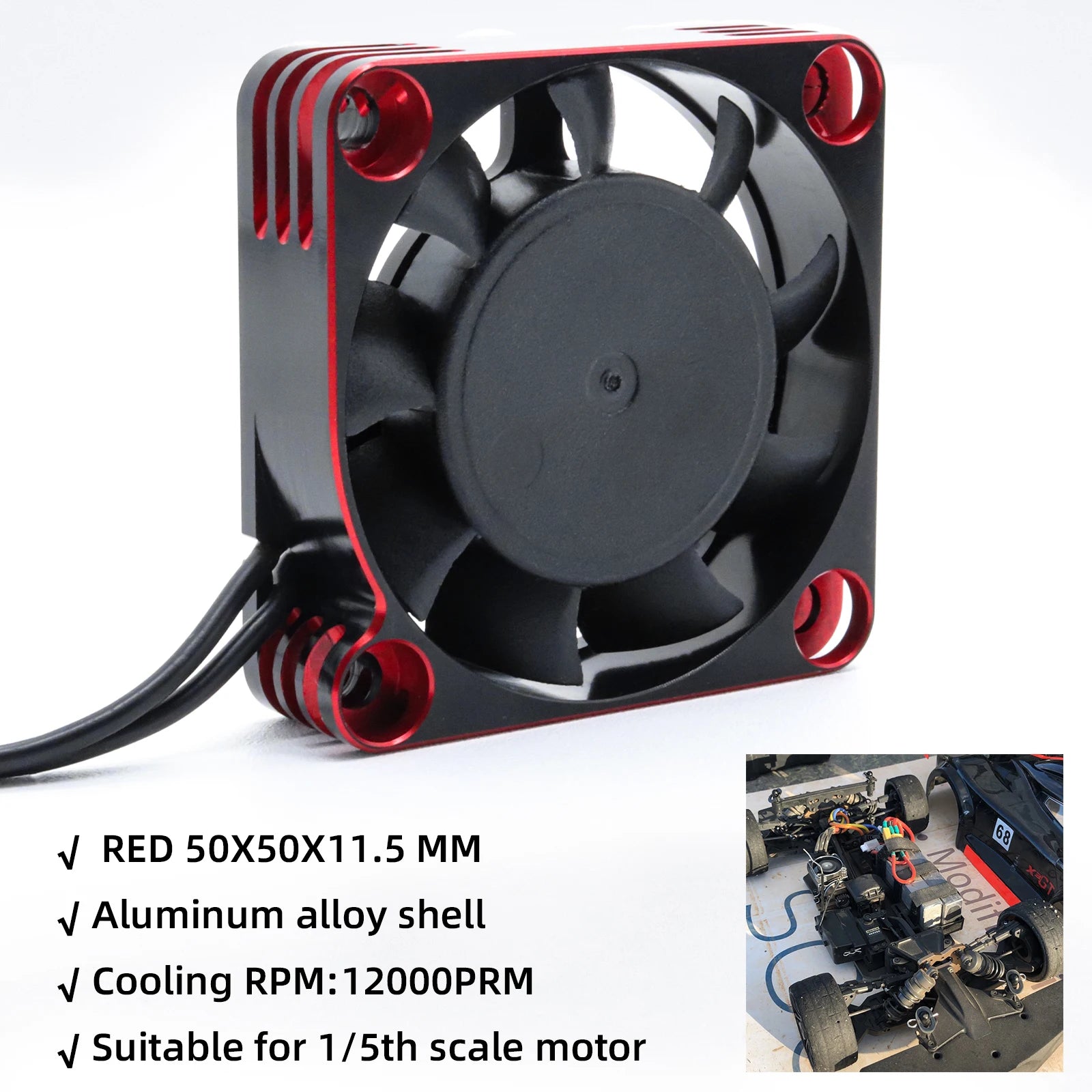 25/30/35/40/50mm Fans 28000 RPM Heat Dissipation Cooling Fan