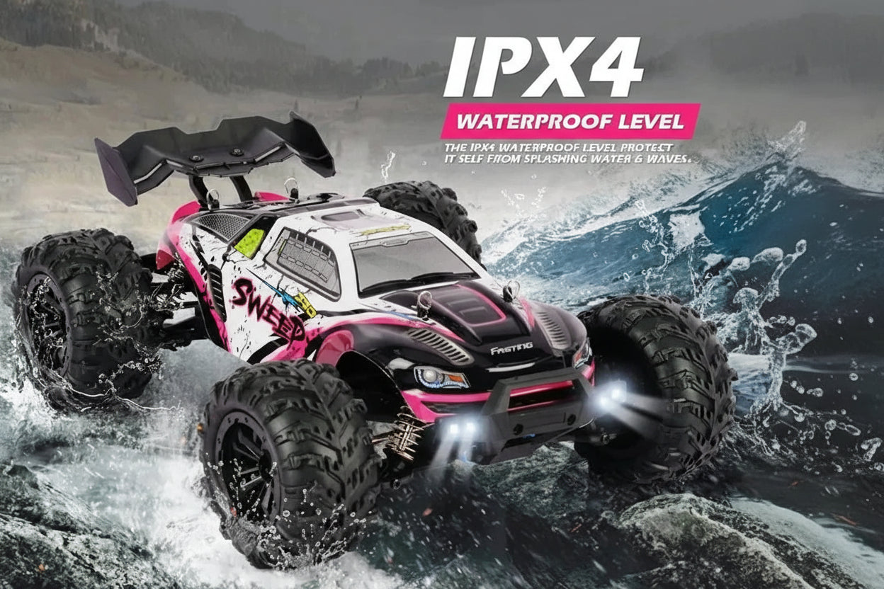 4WD Remote Control Car Off Road 4x4 RC High Speed Buggy Truck Super Brushless 50 or 80KM/H Fast Drift Racing Toy Kids Adults