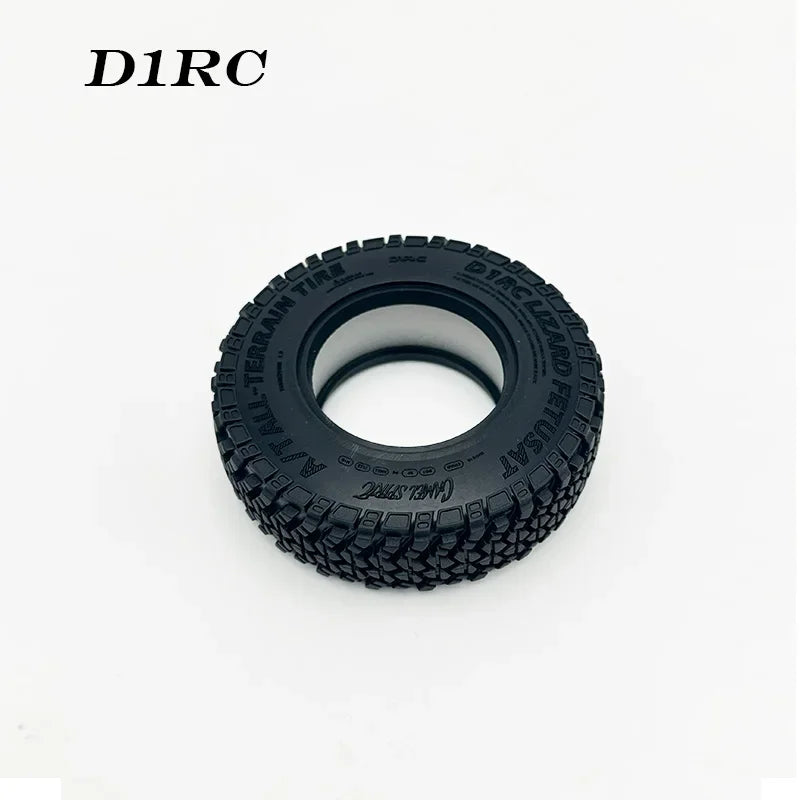1.9-inch Rubber Tires for 1/10 RC Crawler Car TRX4 Defender Bronco AXIAL SCX10 RC4WD D90 D110 Sport Jeep Chevrolet Wheel Parts