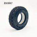 1.9-inch Rubber Tires for 1/10 RC Crawler Car TRX4 Defender Bronco AXIAL SCX10 RC4WD D90 D110 Sport Jeep Chevrolet Wheel Parts
