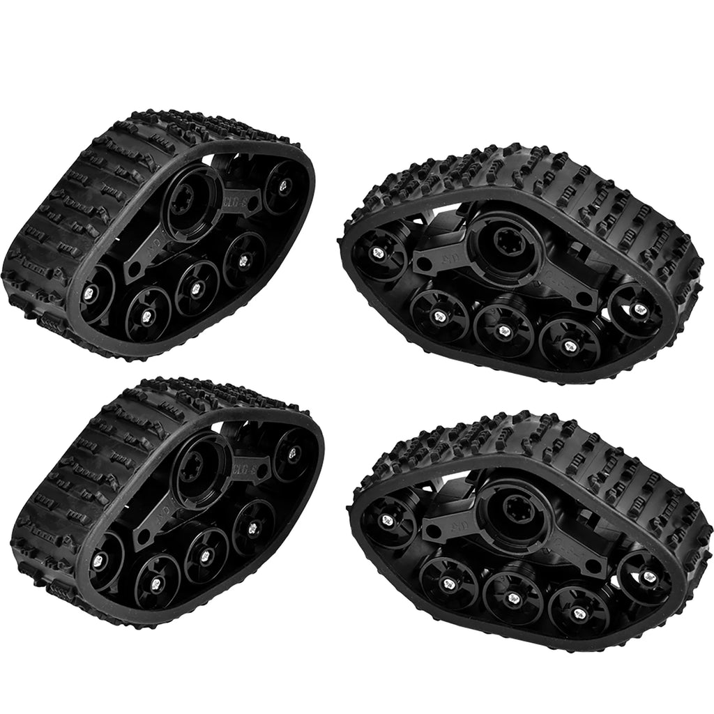 RC Upgrade Parts 4pcs RC Wheel & Tire 1/16 RC Truck Rubber + ABS RC Car