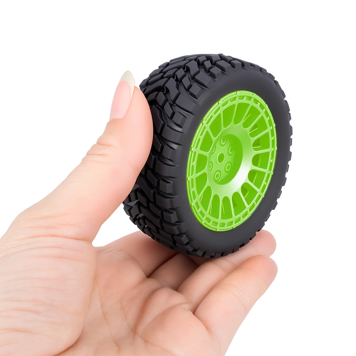RC Off-Road Tires & Wheels 1.9 Inch 75mm with 12mm Hex for Traxxas TRX4 Axial SCX10 WLtoys 144001 Tamiya 1/10 1/12