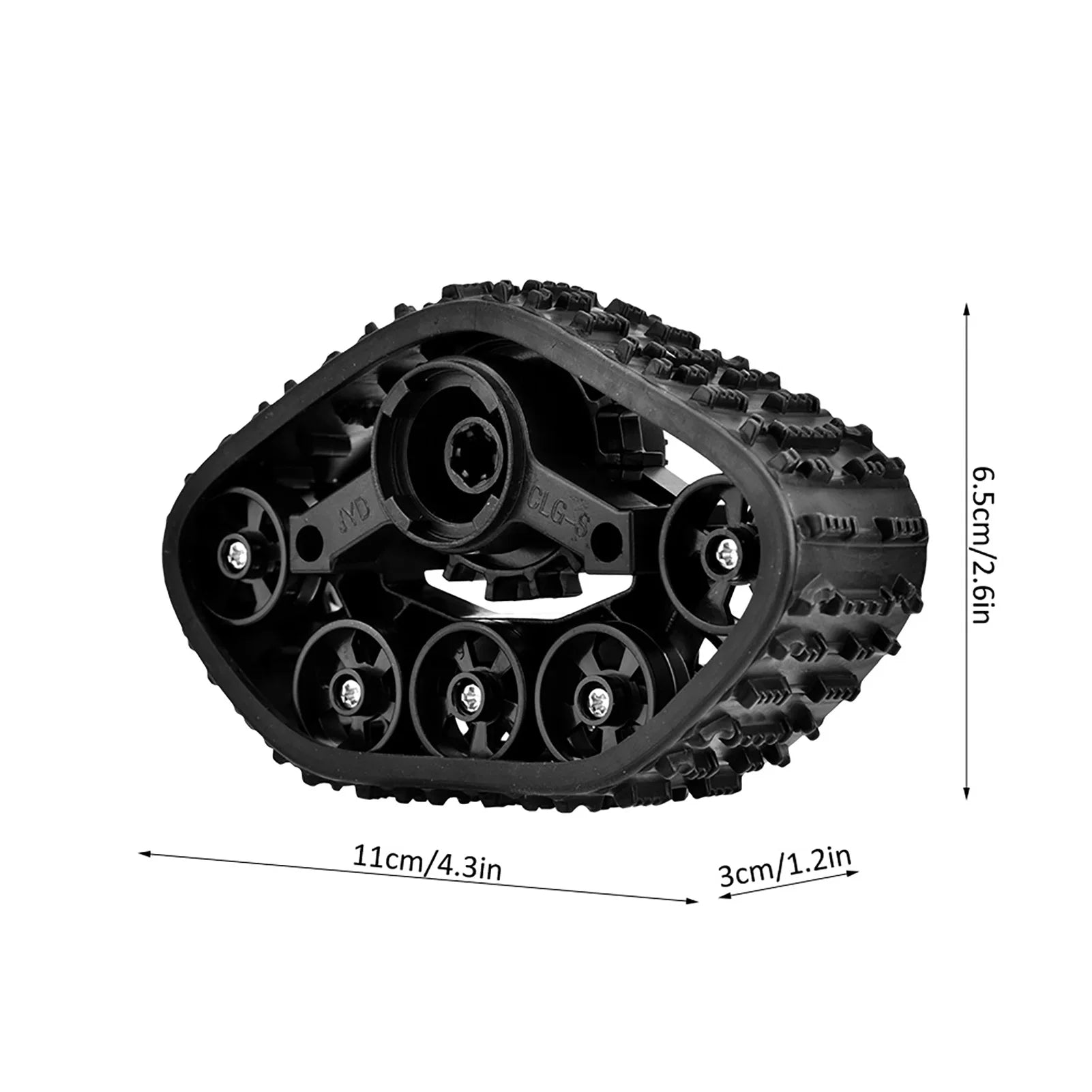 RC Upgrade Parts 4pcs RC Wheel & Tire 1/16 RC Truck Rubber + ABS RC Car