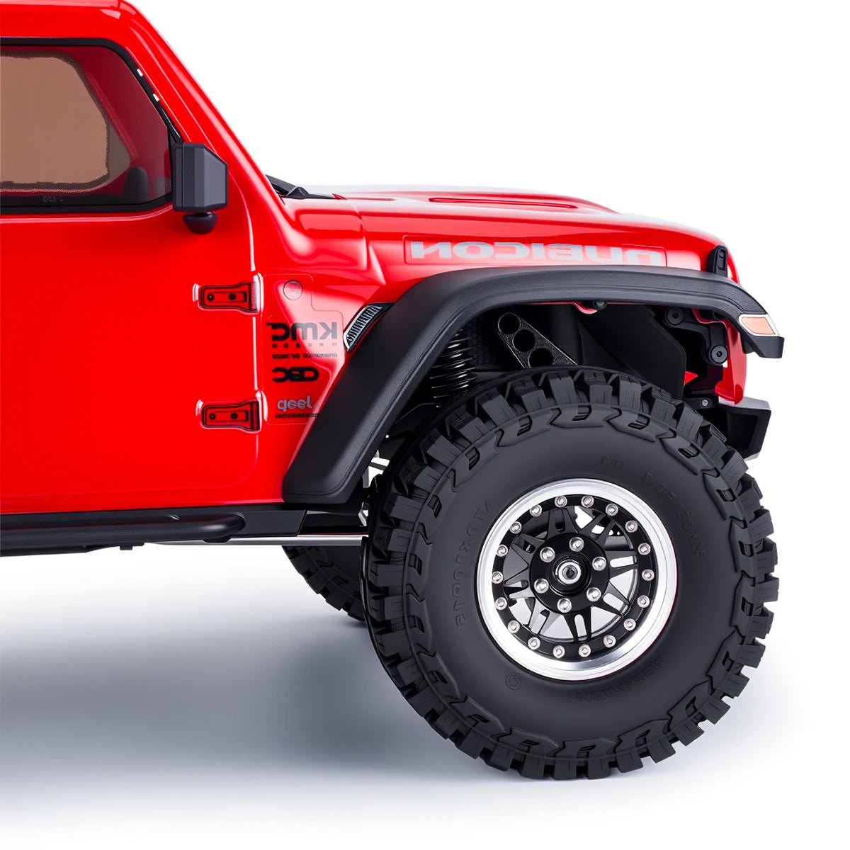 1.9" Aluminum Beadlock Wheels - Adjustable Offset Wheel Rims for 1/10 RC Crawler, Fits TRX4, Axial SCX10, Redcat GEN8, RC4WD D90