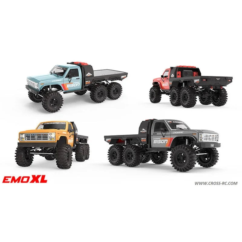 FMS Crorc Emo Xl Big Bison 1/8 6x6 Drive Rc