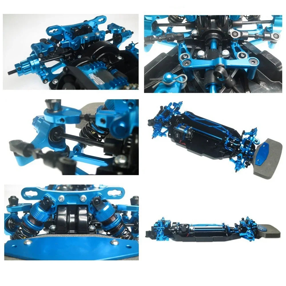 RC Part Metal Steering Assembly with Bearing for Tamiya TT02, TT-02, 1/10 RC Car