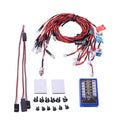 OGRC 1/10 Car Headlights Taillight 12 Led Lights Flashing Light Lamp 5 Modes for 1/10 Rc Trucks, Crawler, Off-Road, Sport Racing
