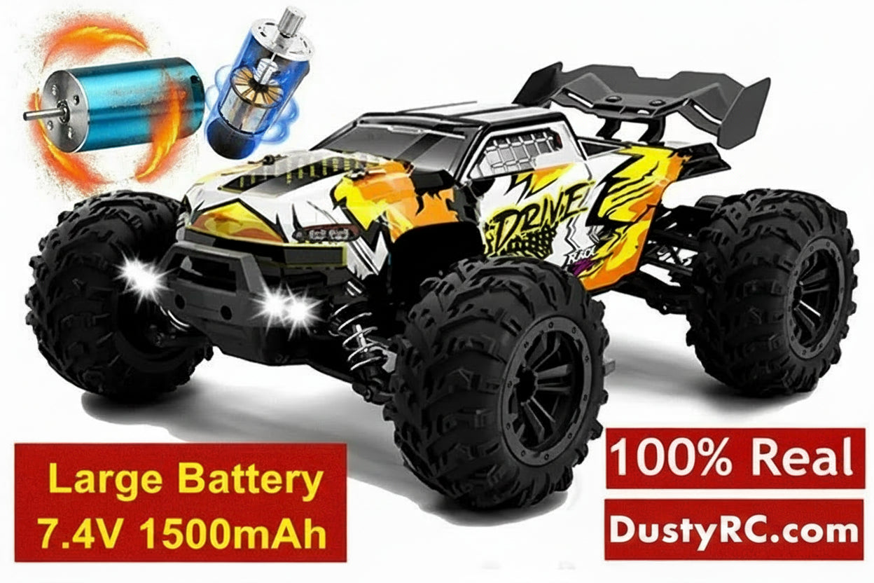 1/16 Scale 4WD Off Road Basher- Available Brushed or Brushless Motor