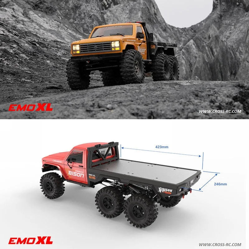 FMS Crorc Emo Xl Big Bison 1/8 6x6 Drive Rc