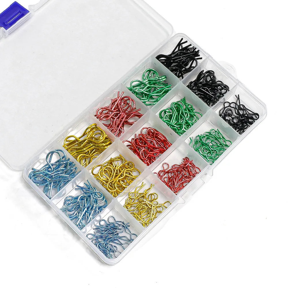 260pcs Rc Car Parts 1/8 1/10 1/12 1/14 1/16 RC Car Shell/Body Clips