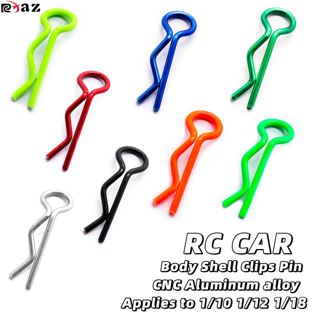 RC Car Body Shell Clips 1/10, 1/12, 1/16