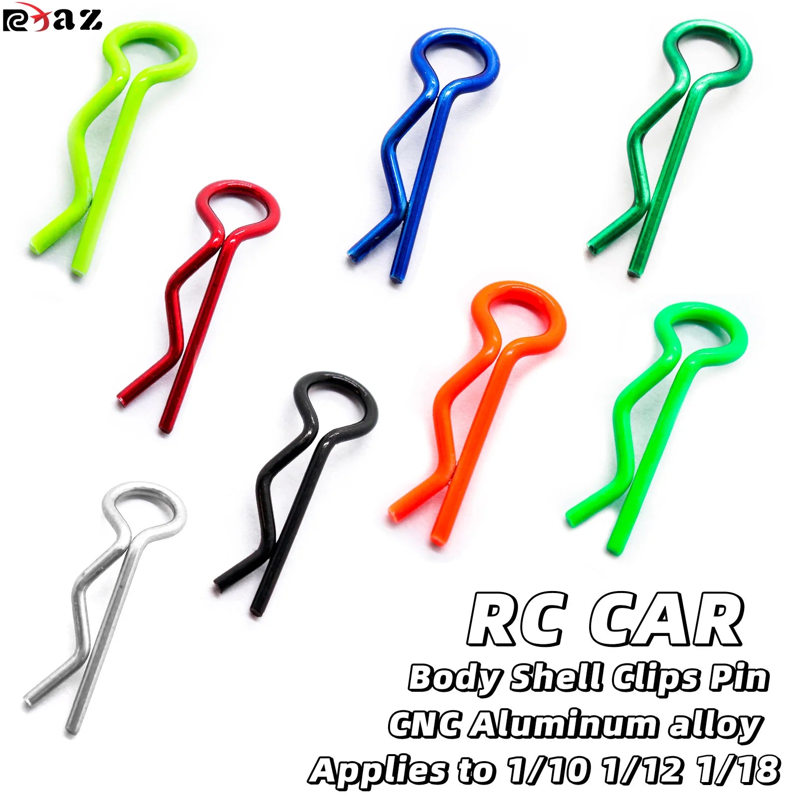 RC Car Body Shell Clips 1/10, 1/12, 1/16