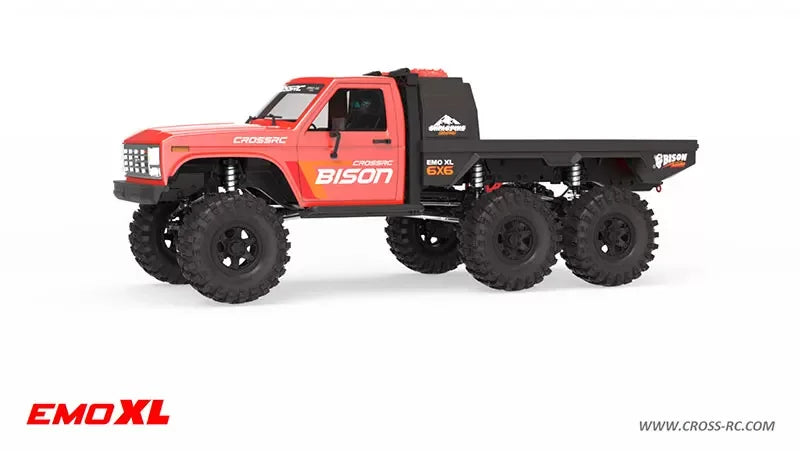 FMS Crorc Emo Xl Big Bison 1/8 6x6 Drive Rc