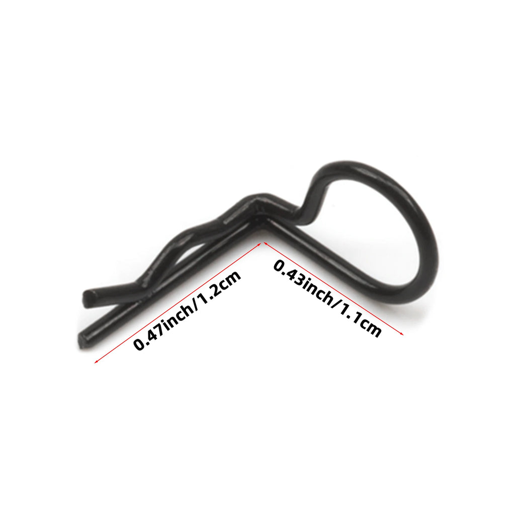 RC Car Body Shell Clips 1/10, 1/12, 1/16